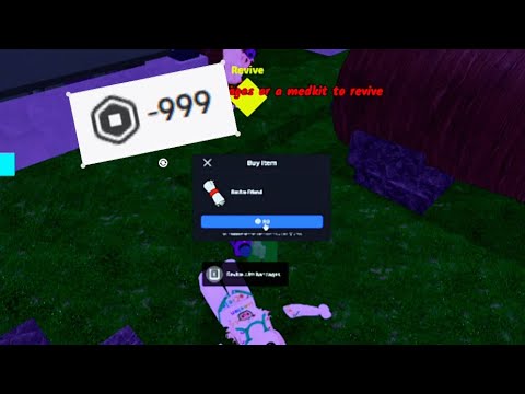 Revive 19 Robux SPENDING ALL MY ROBUX JUST TO REVIVE TEAMMATES IN 99 NIGHTS IN THE ...
