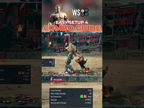 TEKKEN 8 Bryan Fury Combo Guide | While Standing 1 Easy Setup 4