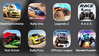 Stunt Car Extreme, Rally One, Offroad Legends 2, R.A.C.E., Test Driver, Rally Fury, Offroad League, screenshot 5