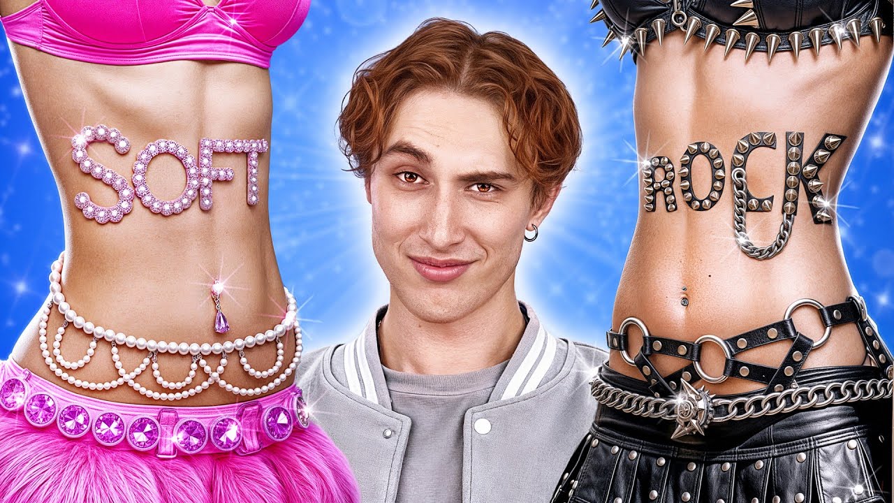 Нежная Девушка против Рокера | Хорошая Девочка Влюбилась в Плохого Парня от Multi DO Team