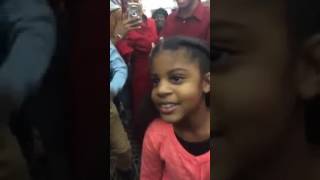 Little Rap Goddess Dropping Wisdom. N.O.I. 2017SD
