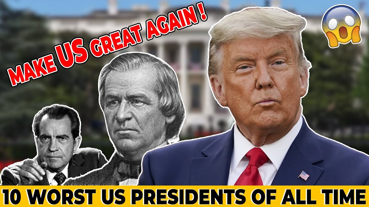 The 10 Worst Presidents in US History - YouTube