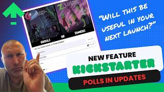 New Polls Feature in Kickstarter Updates! Quick Review