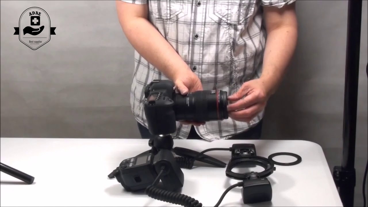 TTL Twin flash for canon DSLR Camera - YouTube