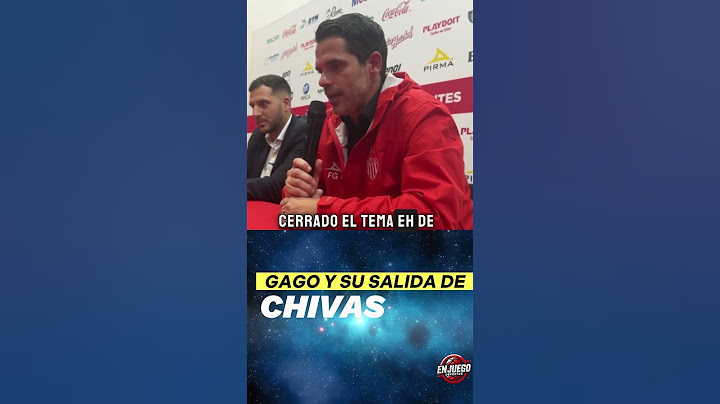 GAGO and the reason why he LEFT CHIVAS