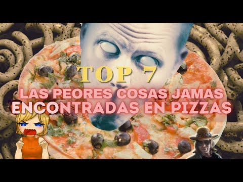 TOP: Las 7 Peores Cosas Jamás Encontradas en PIZZAS 🍕 | reacción a DROSS