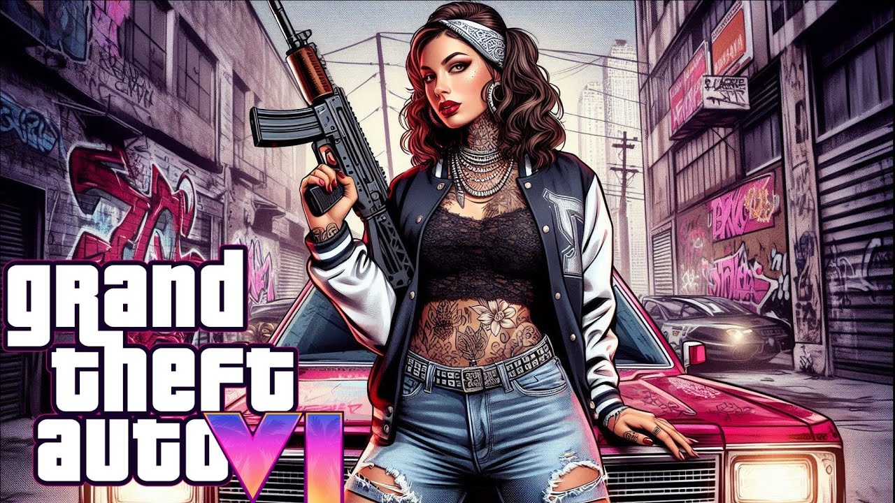 GTA 6 NEW TRAILER AI❗BIKIN VIDEO GTA VI STYLE DENGAN DALLE 3 DAN IMMERSITY AI, CUMAN PAKAI HP❗#gta6