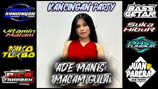 Download Lagu DJ KANCINGAN PARTY ADE MANIS MACAM GULA ( RIVAL RATU X JUAN PARERA ) NIKO TURBO 2025  MP3