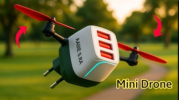 Creative Mini Drone Flying in Park – Amazing Innovation by Shahzad Skills!