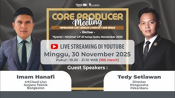 CORE PRODUCER MEETING ONLINE 30 NOVEMBER 2025