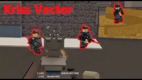 POV: You use the Kriss Vector in phantom forces