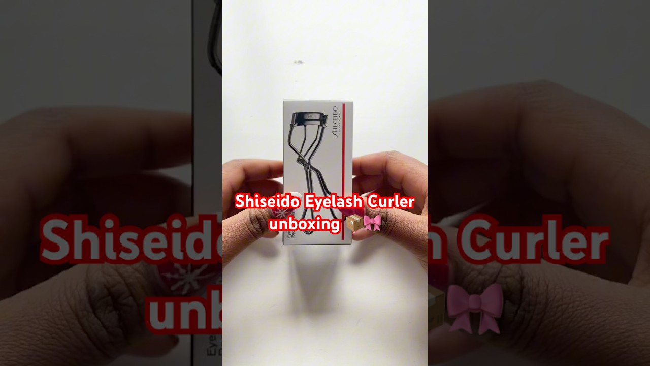 Shiseido Eyelash Curler unboxing 📦 | 