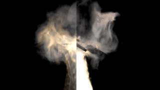 Blender 2.65 fire simulation test