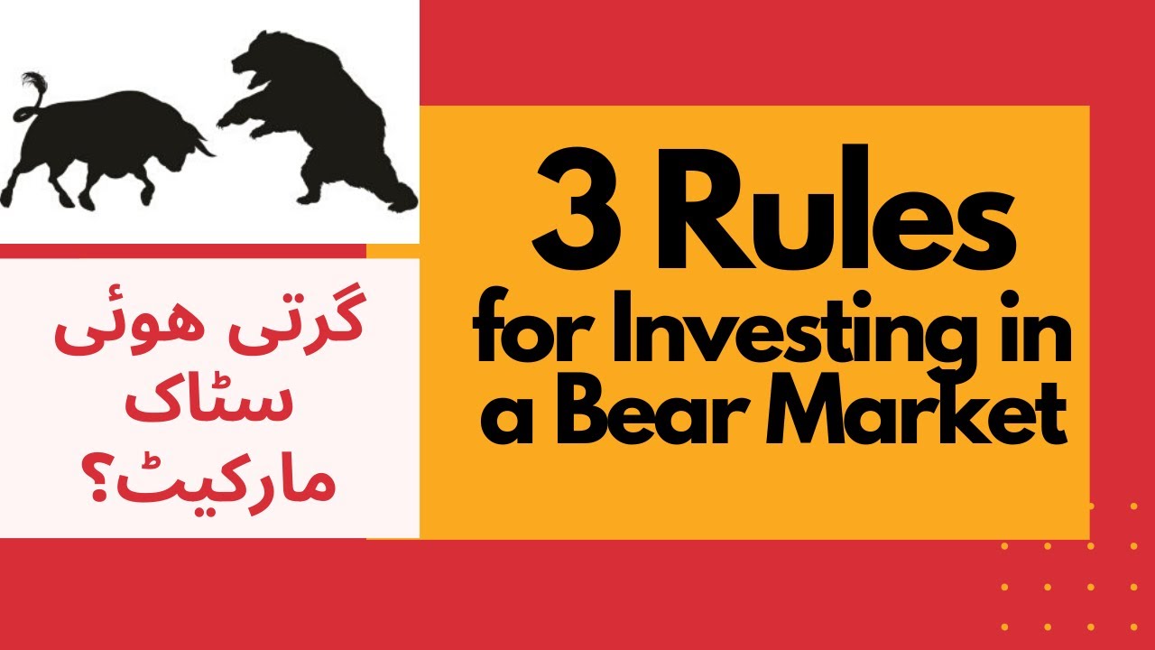 How to Make Money in a Bear Market 3 Rules for Investing in a Bear