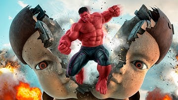 Red Hulk in Squid Game: Green Light Chaos