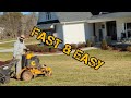 FASTEST &amp; EASIEST Way to Move Mulch