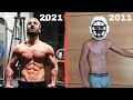 My 10 year body transformation  calisthenics  weightlifting