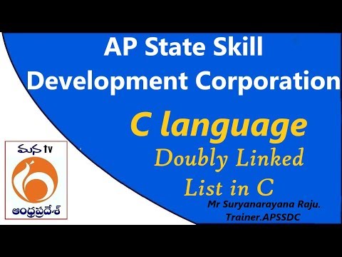 tv kanalları APSSDC | C language | Doubly Linked List Program in C | Mana Tv Live