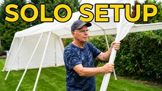 How to Set Up a 3x6m Marquee with Carpet on Your Own | Step-by-Step Guide
