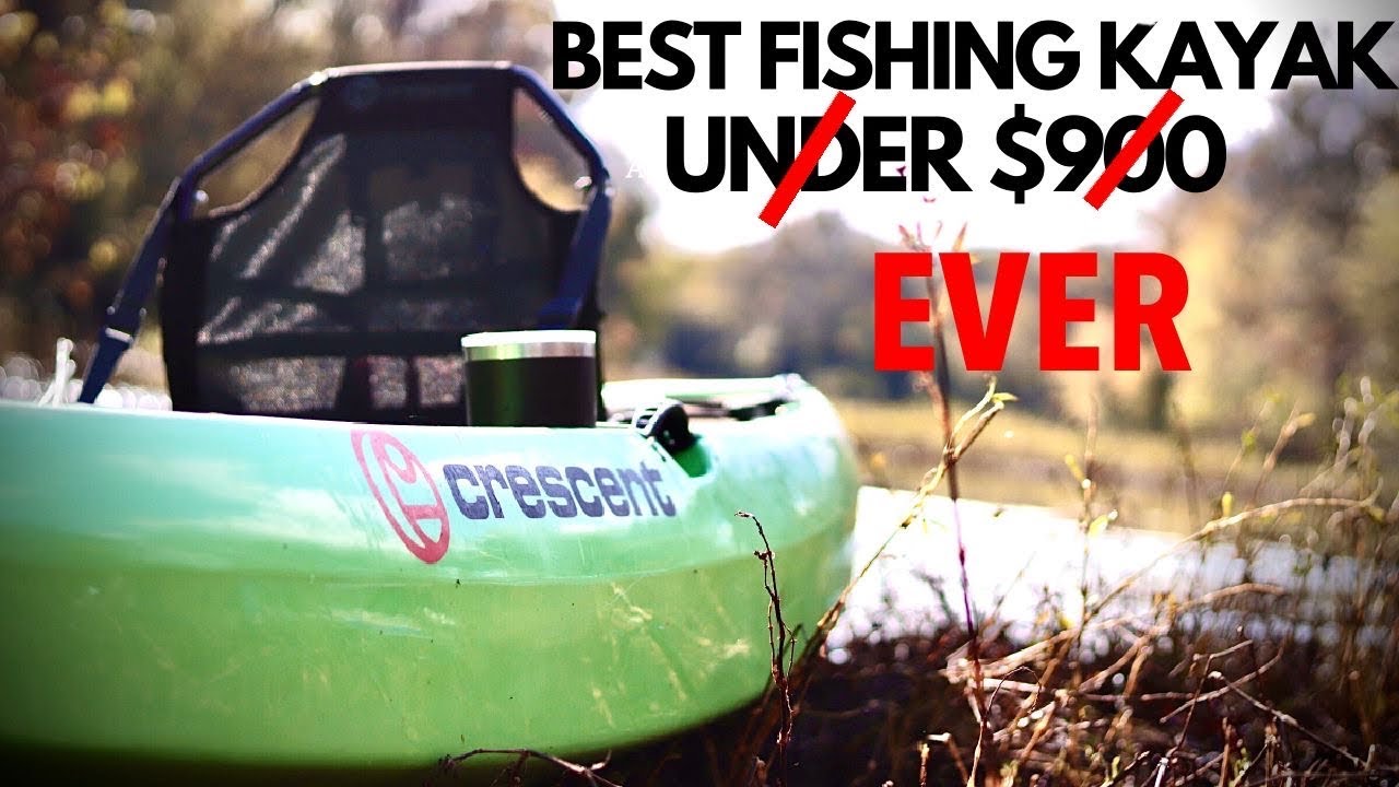 The BEST Fishing Kayak Under 1000. Crescent CK1 Test and Review YouTube