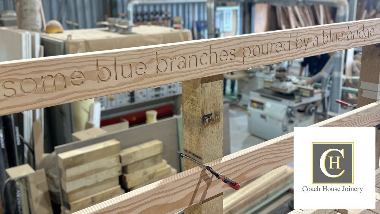 Freehand Engraved bridge