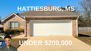 🔥 Hattiesburg Hidden Gem: Stunning Home Under $200K You Can't Miss!