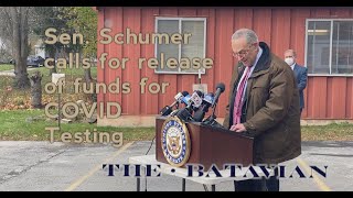 Sen. Charles Schumer on the need for rapid COVID testing in rural counties