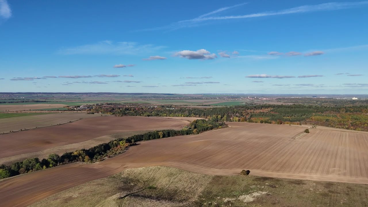 Fly over Fields, 4k