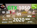 GTX 1050 Test in 25 Games in 2020