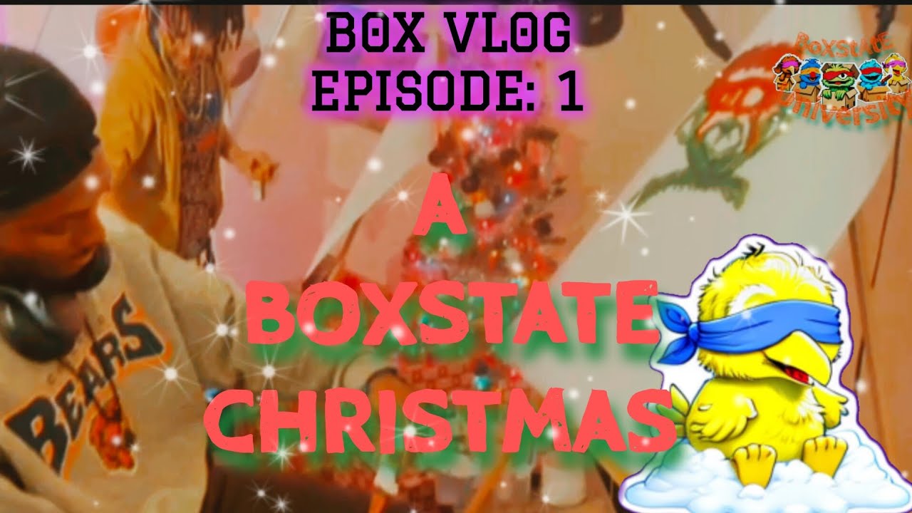 BOX VLOG EP.1 - A BoxState Christmas|Smoking and Painting with ...