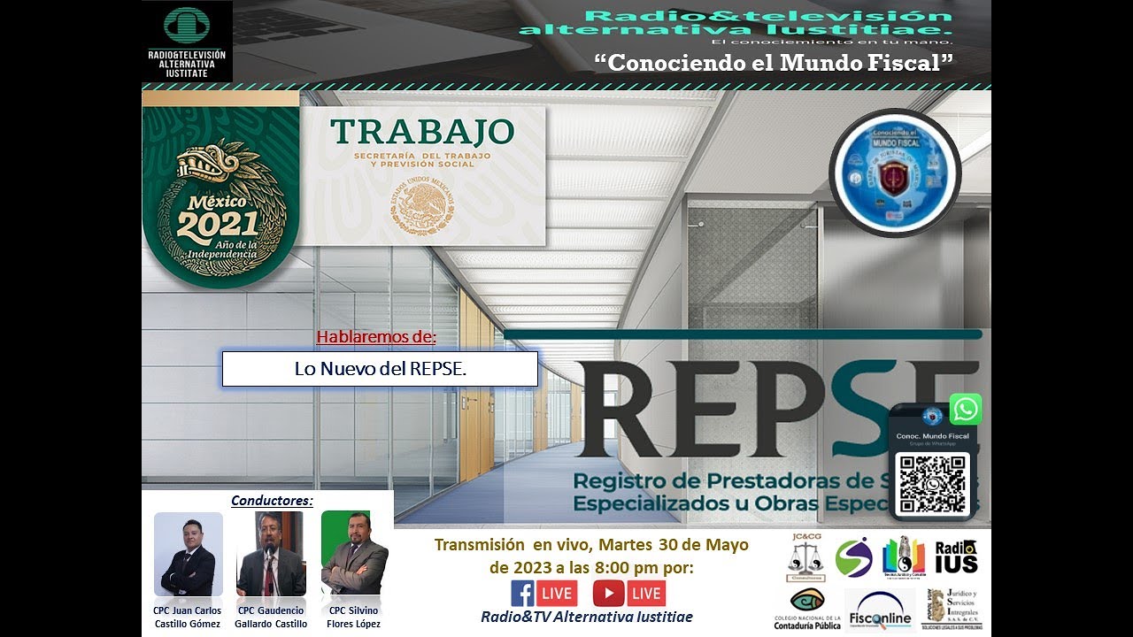 Mundo Fiscal Conociendo el Mundo Fiscal - 30/May/2023 - Programa 98. - YouTube