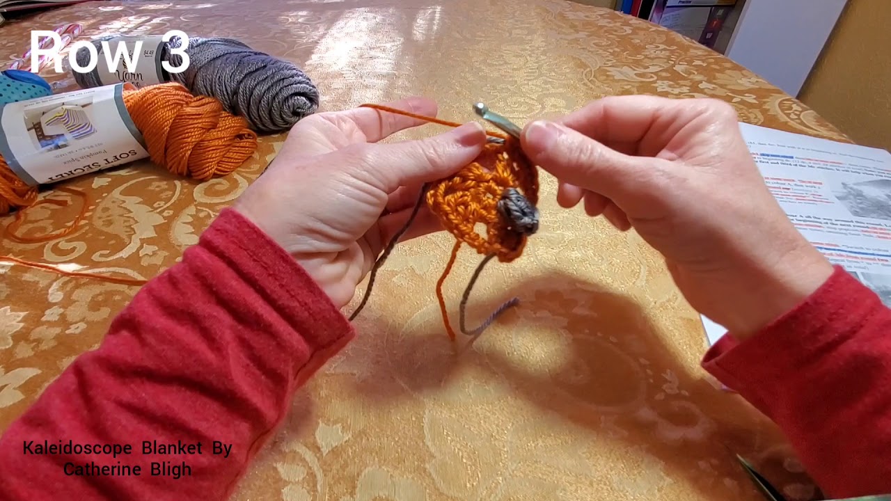 Kaleidoscope Blanket Part 1 YouTube