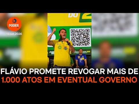 Flávio quer revogar mais de 1.000 atos no 1º dia de eventual governo
