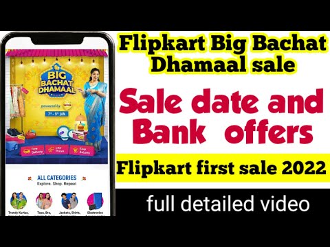 Flipkart big bachat dhamaal sale offer 2022 | Flipkart big bachat dhamaal sale Bank offer 2022 |
