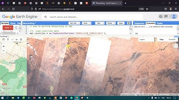 Google Earth Engine 24: How to Mosaic Landsat 8 image | Beginners