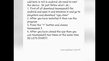 Tutorial on how to add bot in teamspeak3 on android!![works 100%]