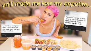 READING MY FOLLOWERS CONFESSIONS MUKBANG