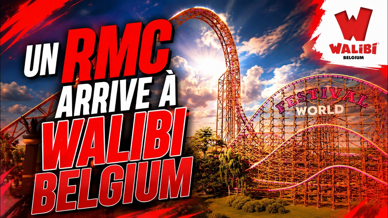 RMC arrive à Walibi Belgium