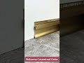 Unveil the NOVA Aluminum Hidden Skirting Board –The Elegant Solution for Your Engineering Projects!