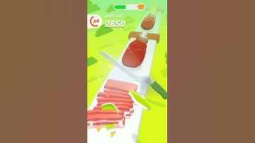 Perfect Slices! Very Satisfying and Relaxing ASMR Slicing Game #shorts #viralasmrgaming #goviral