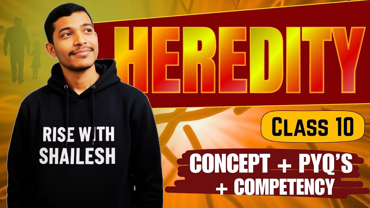 Heredity 🔴 Full Chapter | Class 10 Science CBSE 2026 | Mendel’s Experiments + Most Repeated PYQs