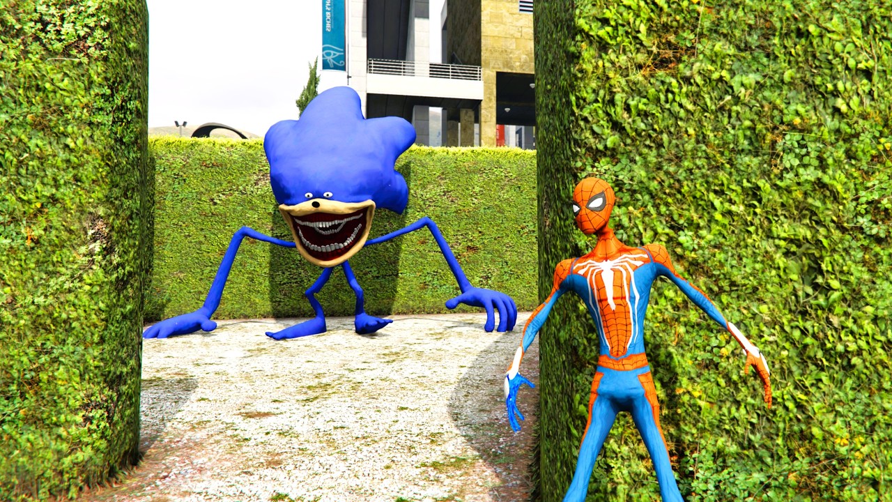 GTA 5 - Spiderman vs Titan evil Funny Ragdoll - EP 60 #funnyragdolls #minions #spiderman #gtav