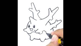 How to Draw Corsola #Shorts