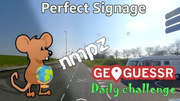 Geoguessr Daily Challenge - NMPZ April Challenge - This Is An Example Of Perfect Signage