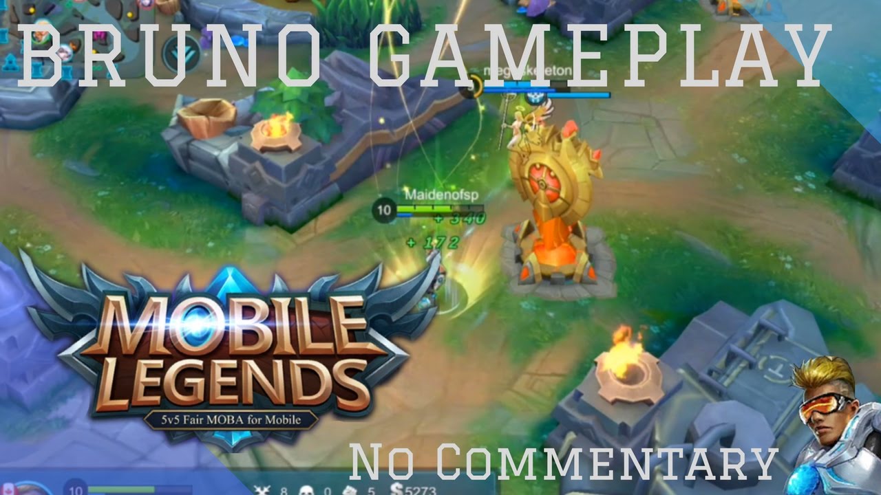 Mobile Legends - Bruno Gameplay (No Commentary)