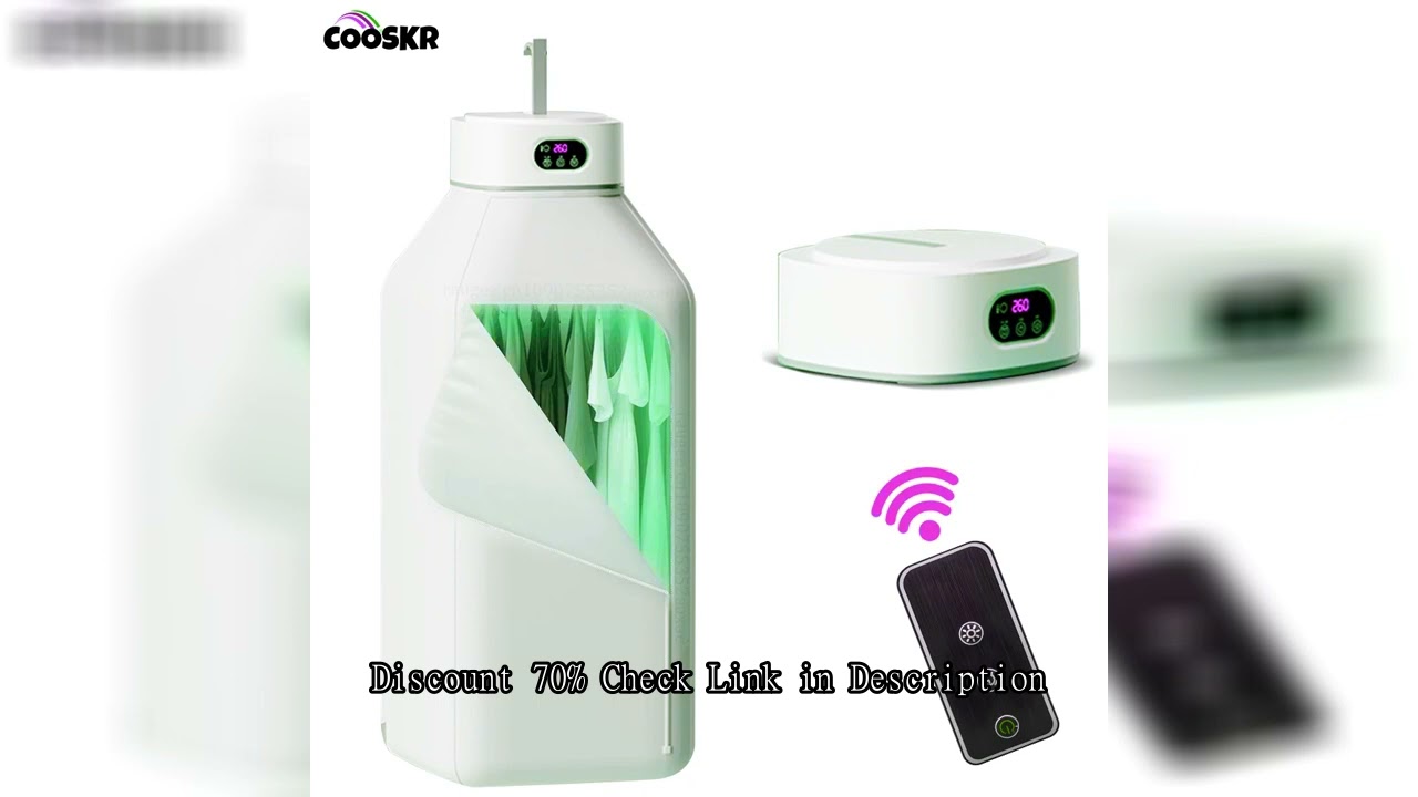 Portable Clothes Dryer Folded Electric Clothing Dryer Multifunctional Intelligent Timed Warm Laundry