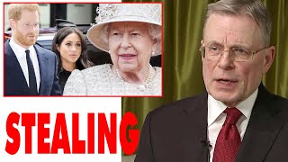 FURY! Richard Fitzwilliam WARNS Destructive Monsters Harry And Meghan 'STEALING CROWN' From Firm