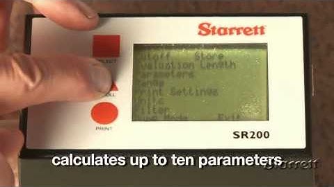 HD SR200 Surface Roughness Tester