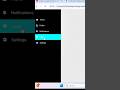 Sidebar Menu with Professional Icons | HTML CSS Only