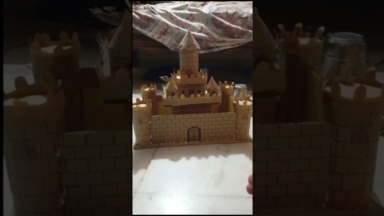 Lucky's school project castle 